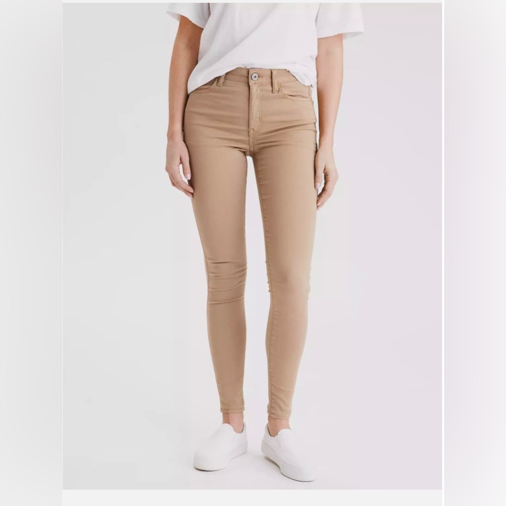 AE High-waisted Jegging in Vintage Khaki